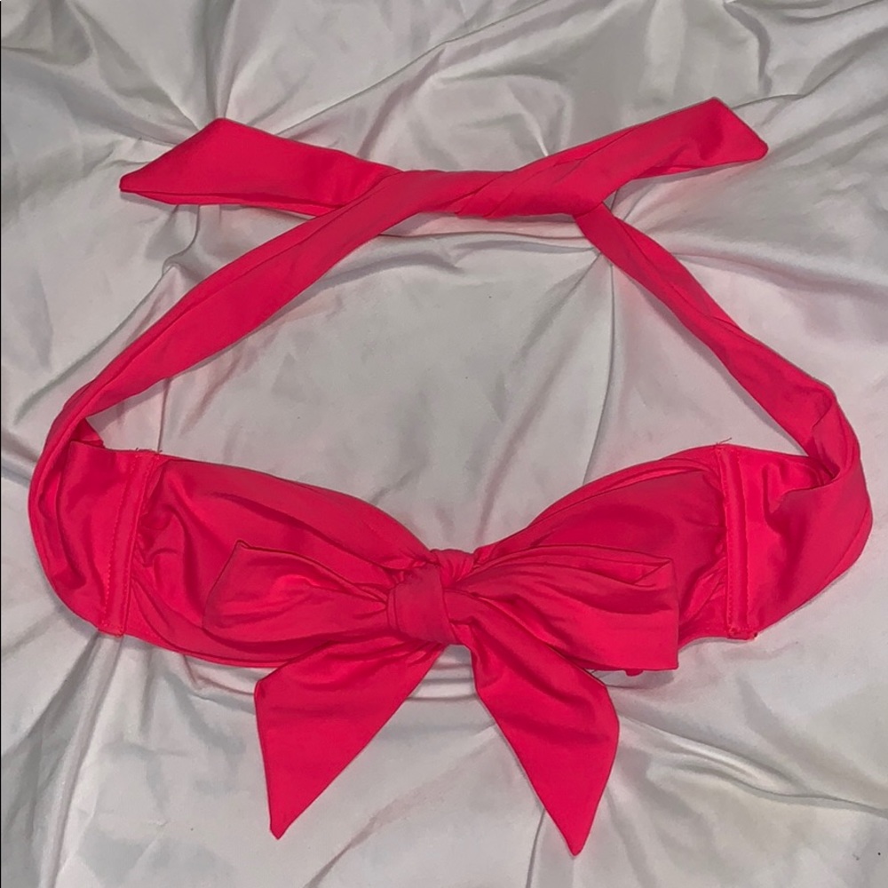 Hollister Hot Pink swimsuit top.
